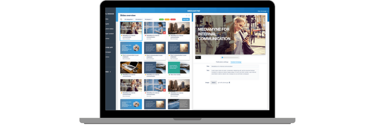 Compleet vernieuwde look & feel MediaMyne 4.0
