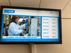 Goederenontvangst optimaliseren met narrowcasting
