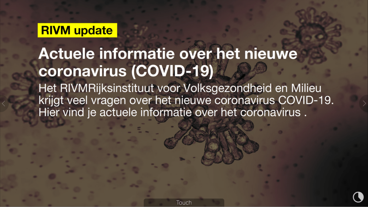 RIVM Corona update