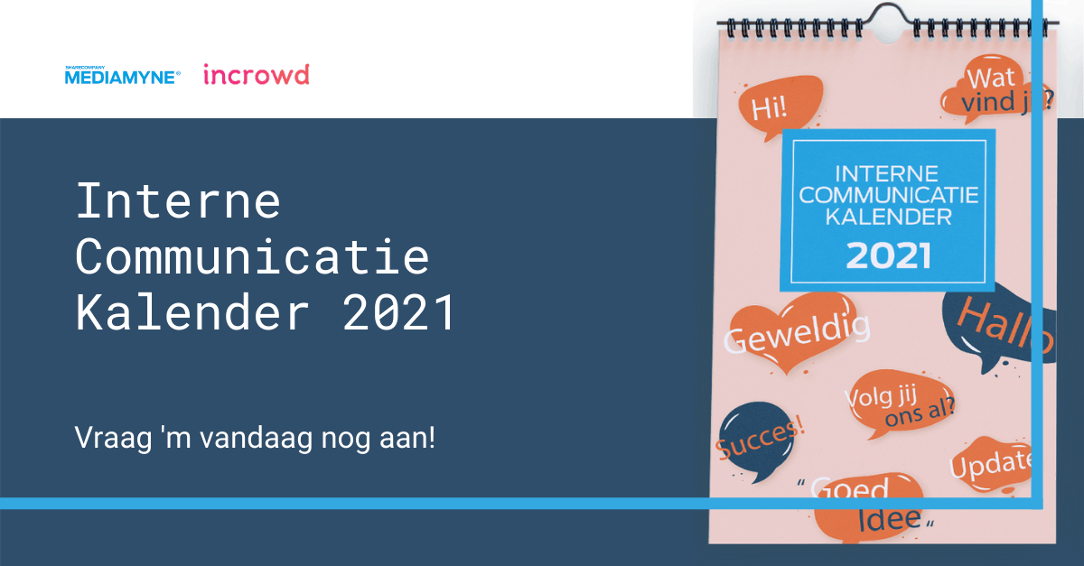Interne Communicatiekalender