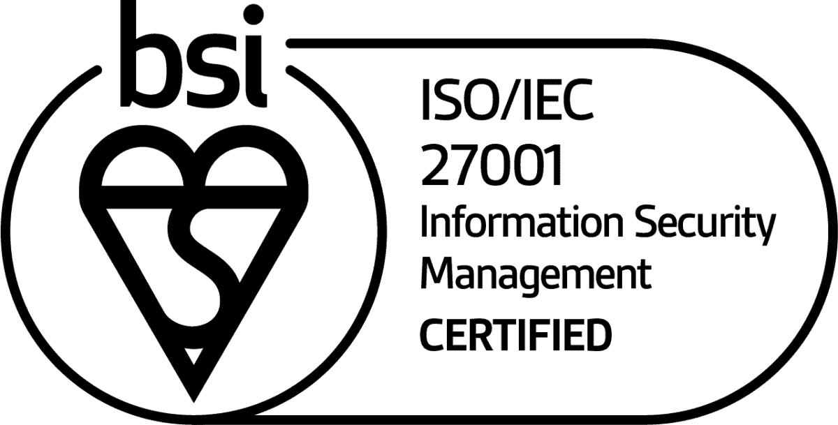 MediaMyne is ISO 27001 certified door BSI